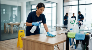 capacitación para limpieza interna en oficinas