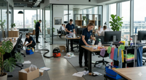 problemas en limpieza falta de procesos equipo desorganizado