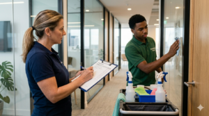 checklist evaluación limpieza procesos supervisión