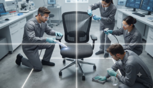 Equipo profesional para desinfectar sillas de oficina SITT
